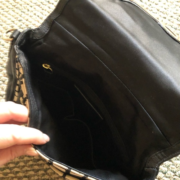 😍AUTHENTIC LINEN & LEATHER COACH BAG‼️ - Picture 16 of 16